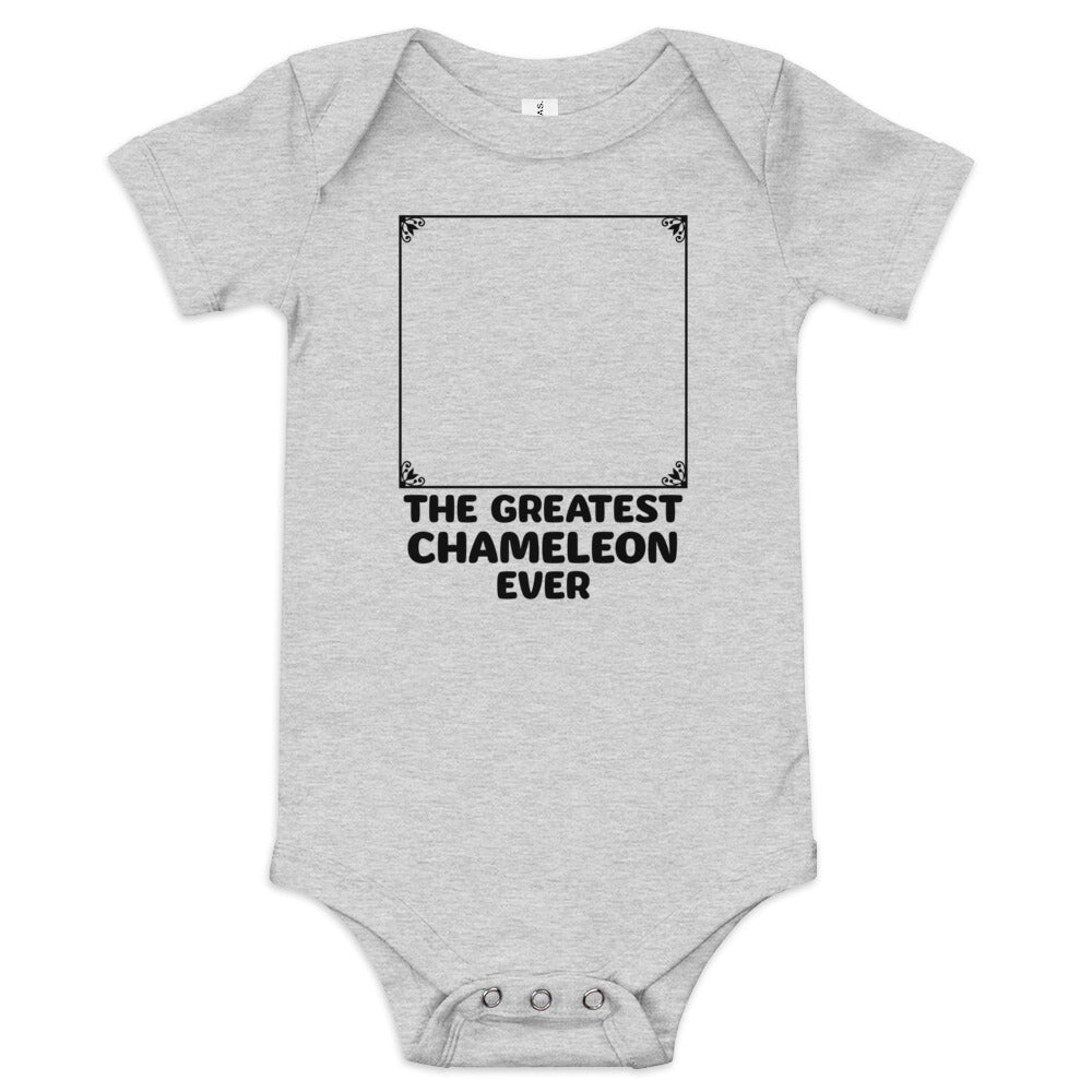 The Greatest Chameleon Ever Kid's Onesie