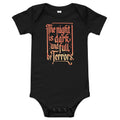 The Night Is Dark And Full Of Terrors Kid's Onesie