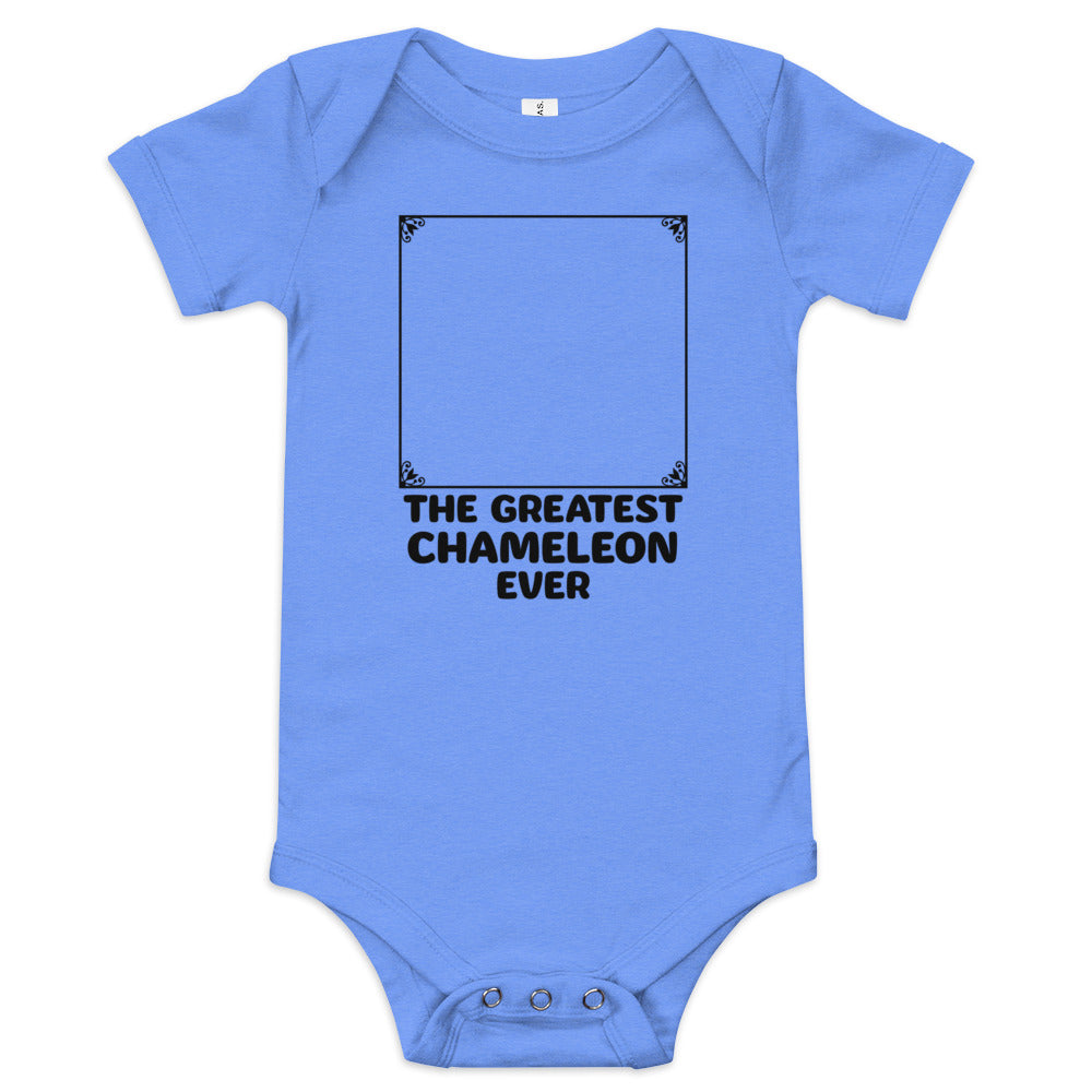 The Greatest Chameleon Ever Kid's Onesie