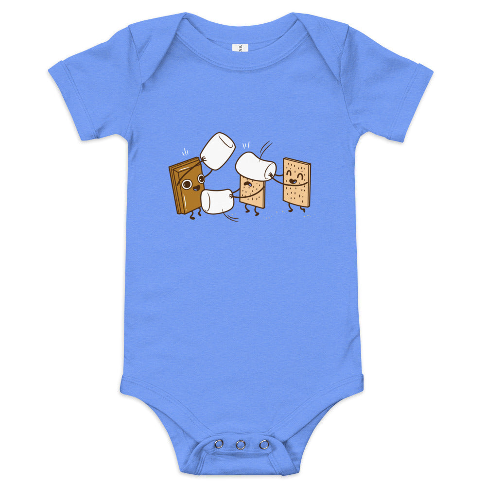 How S'mores Are Made Kid's Onesie