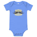 With Great Moustache Kid's Onesie