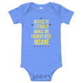 Misuse of Literally Makes Me Figuratively Insane Kid's Onesie