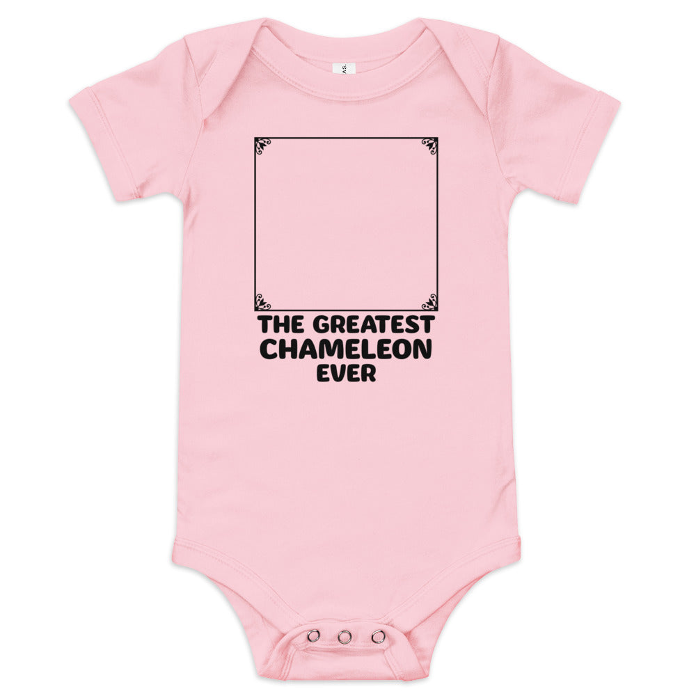 The Greatest Chameleon Ever Kid's Onesie