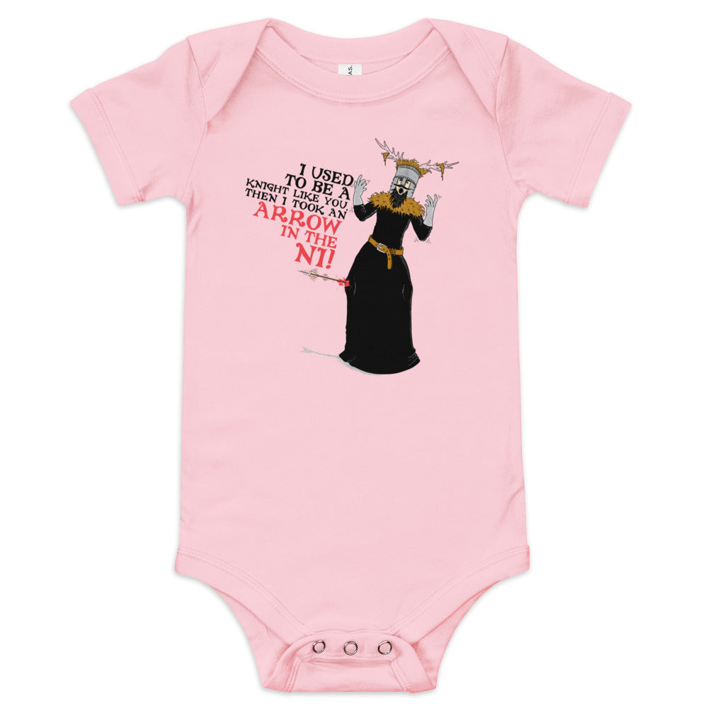 An Arrow In The Ni Kid's Onesie