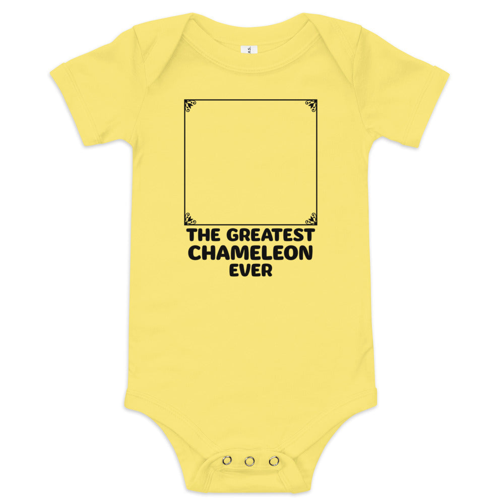 The Greatest Chameleon Ever Kid's Onesie