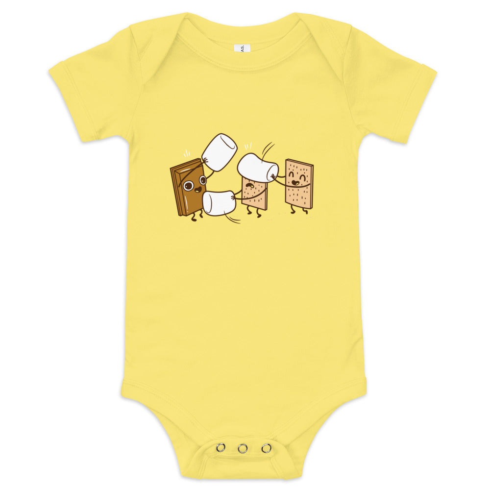 How S'mores Are Made Kid's Onesie