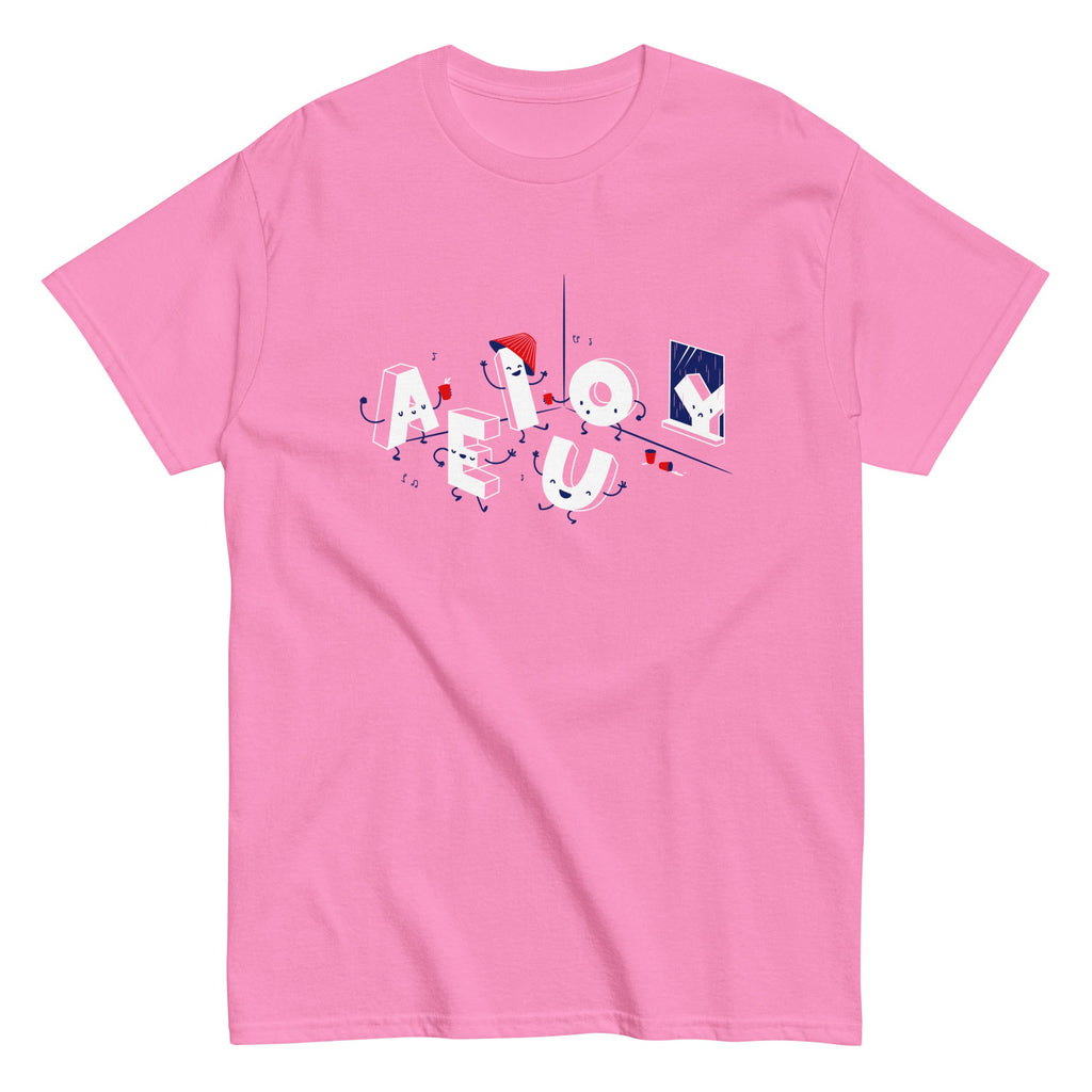 Vowel Party Time Men's Classic Tee product image 4