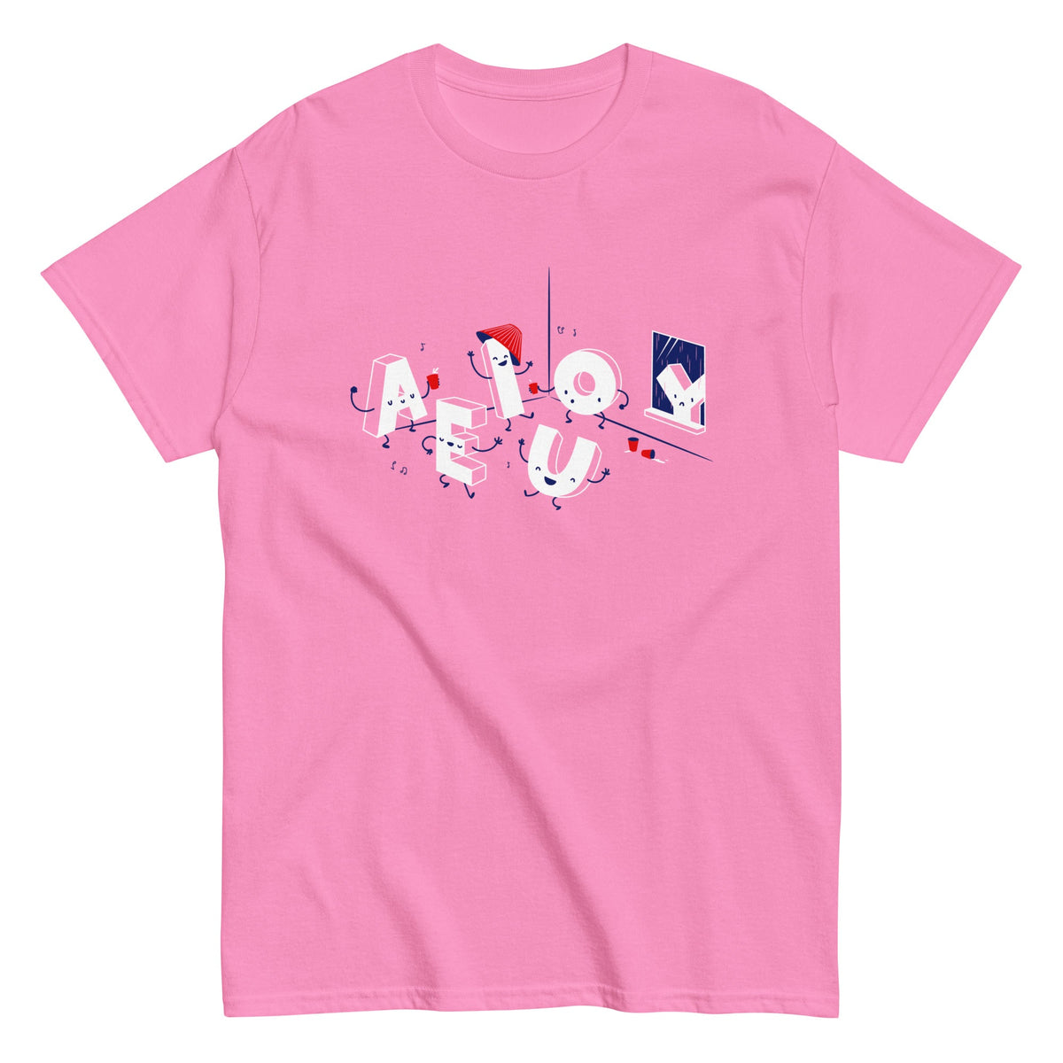 Vowel Party Time Men's Classic Tee product image 4