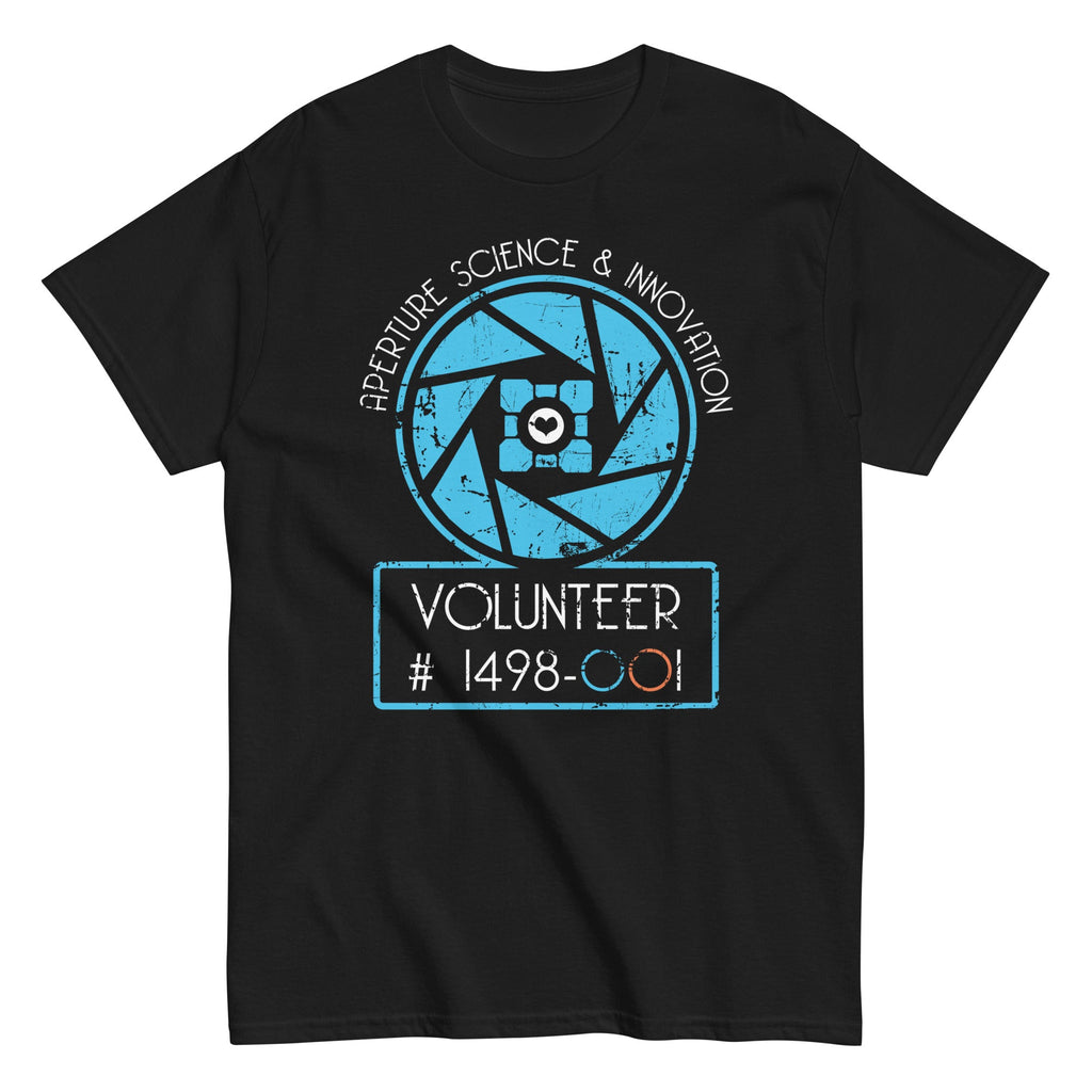 Aperture Science Volunteer Men's Classic Tee product image 1