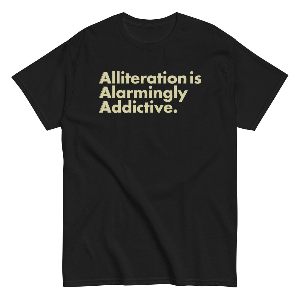 Alliteration Is Alarmingly Addictive Men's Classic Tee product image 1