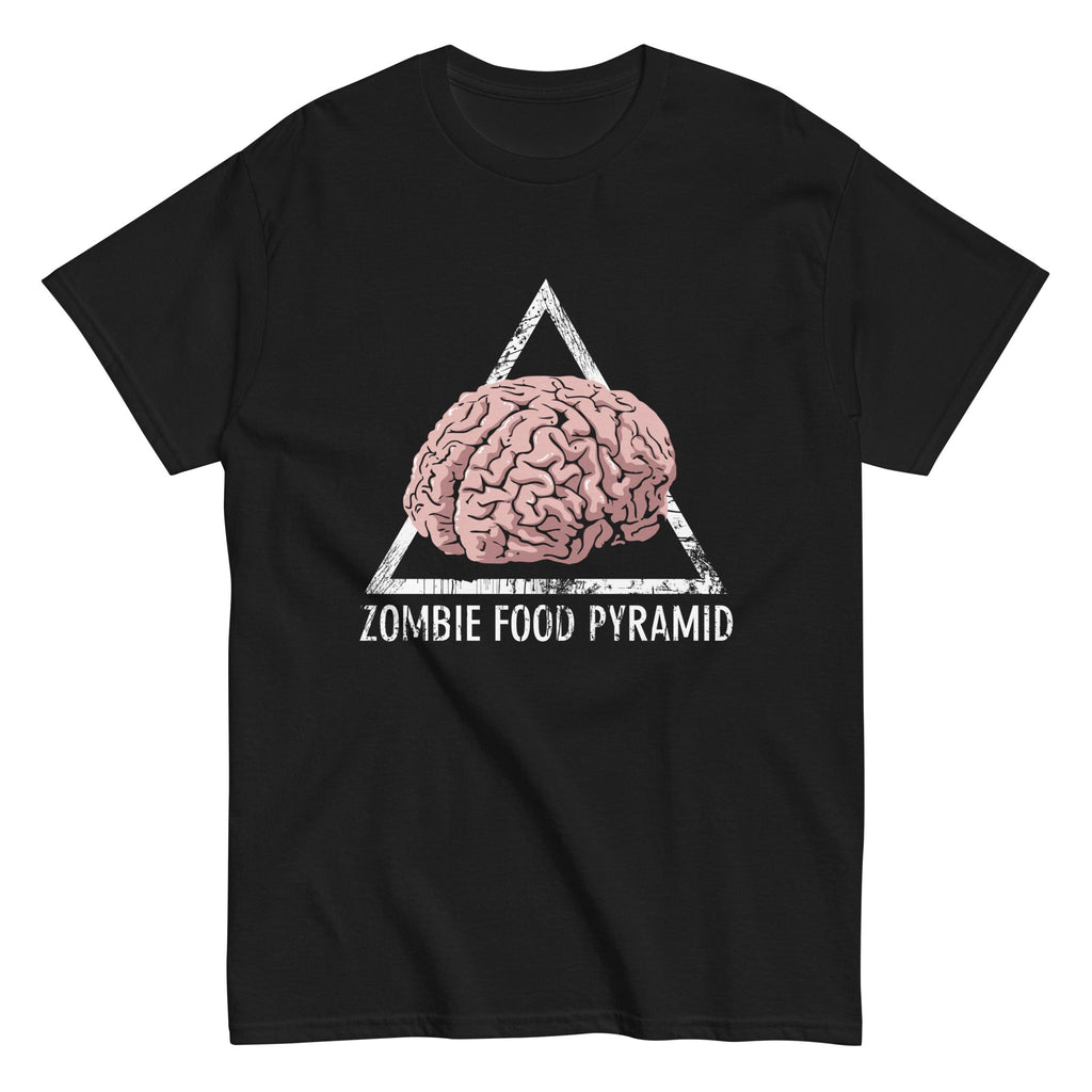 Zombie Food Pyramid Men's Classic Tee product image 2