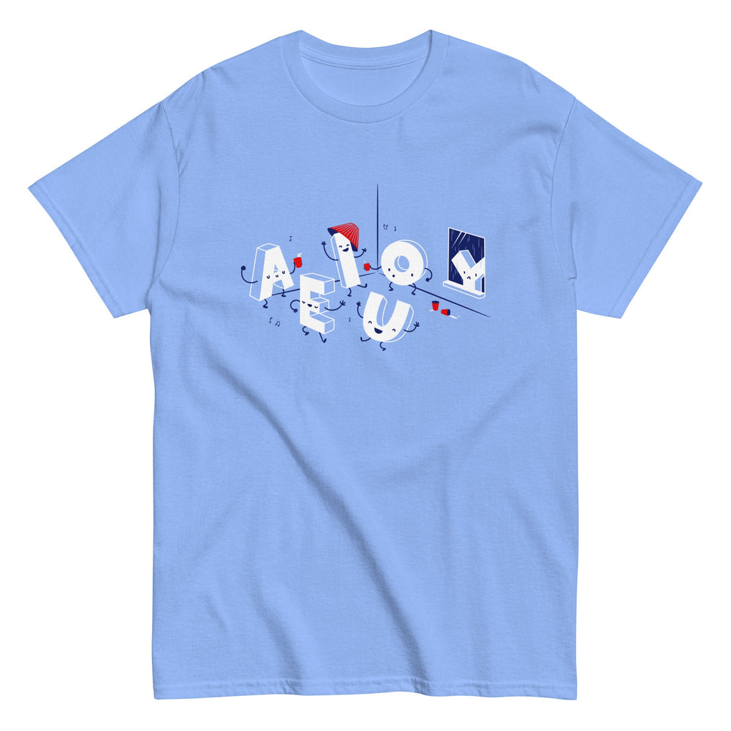 Vowel Party Time Men's Classic Tee product image 1