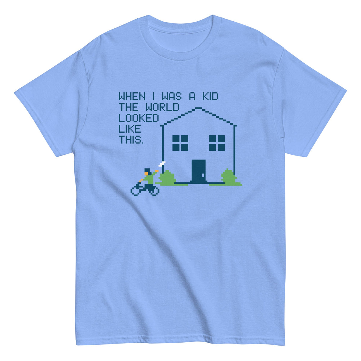 When I Was A Kid The World Men's Classic Tee product image 1