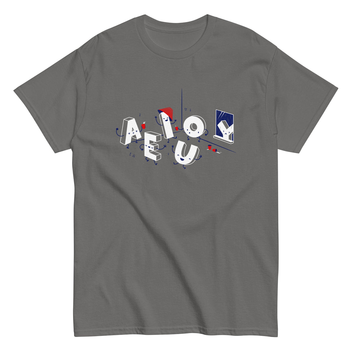 Vowel Party Time Men's Classic Tee product image 2