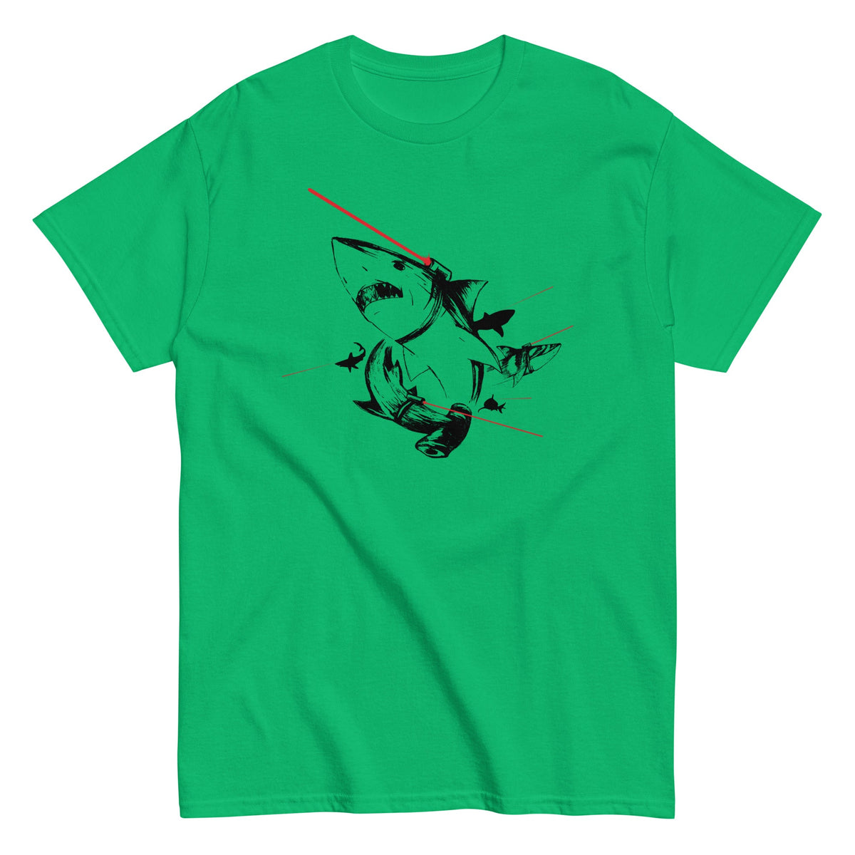 Sharks With Lasers Men's Classic Tee product image 2