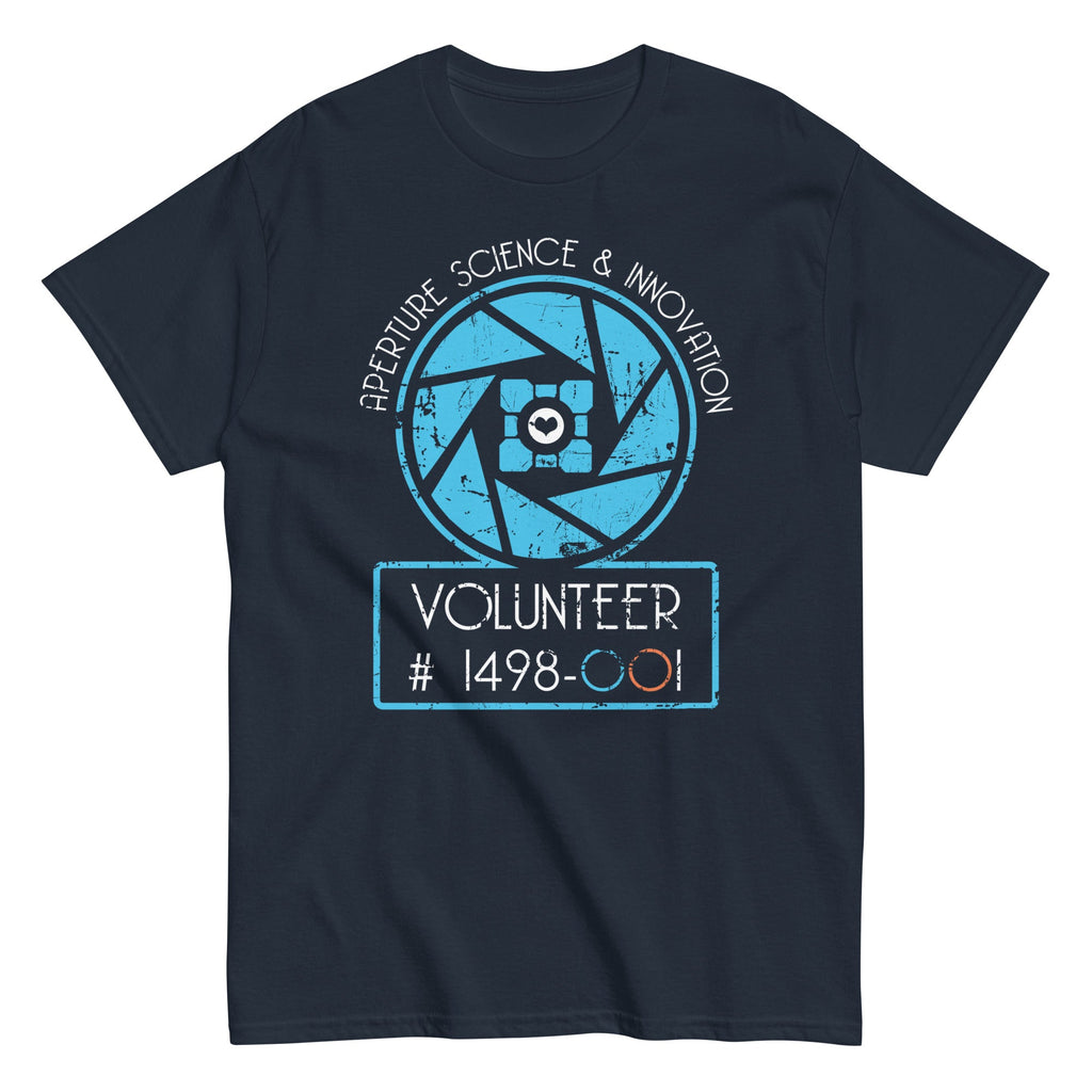 Aperture Science Volunteer Men's Classic Tee product image 2