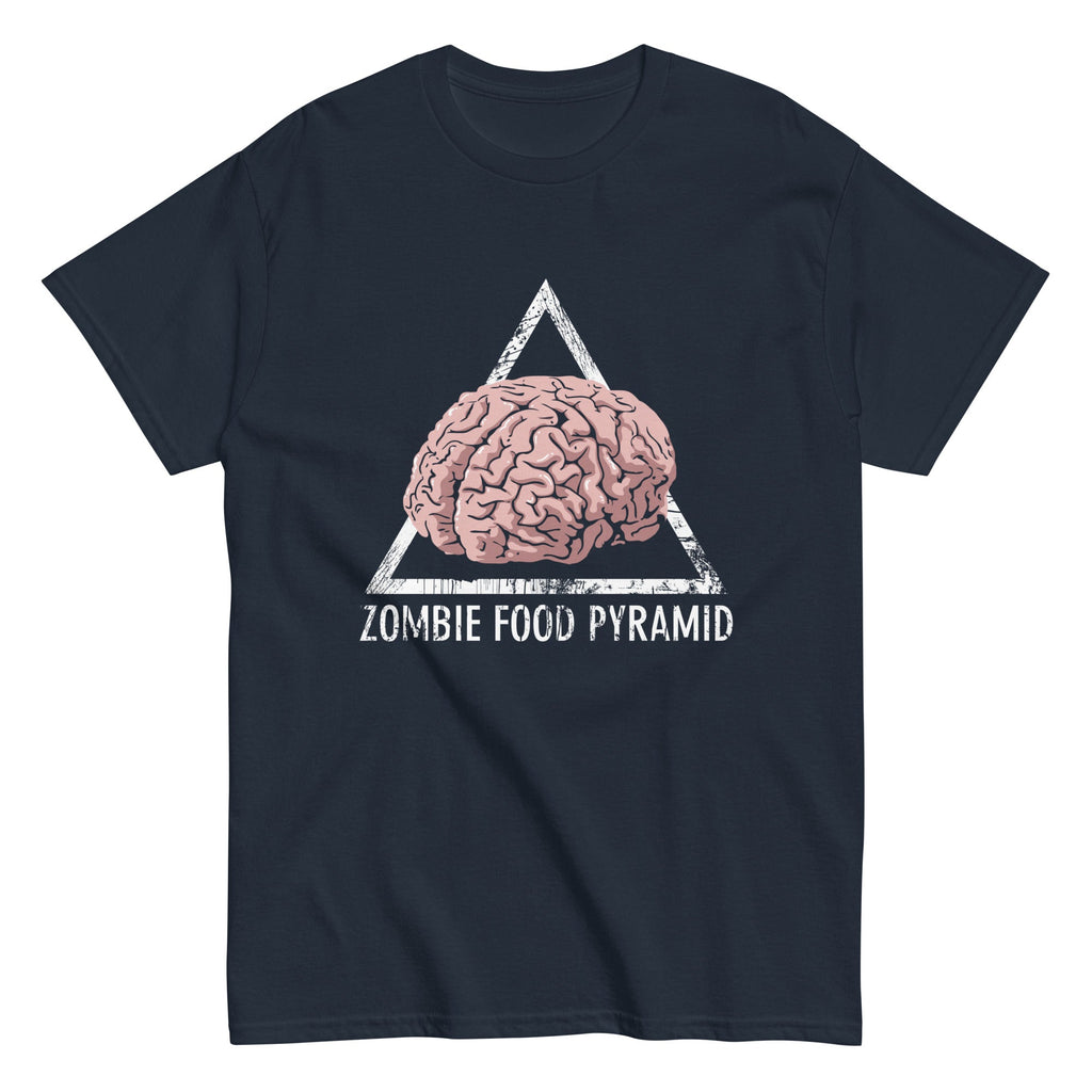 Zombie Food Pyramid Men's Classic Tee product image 4