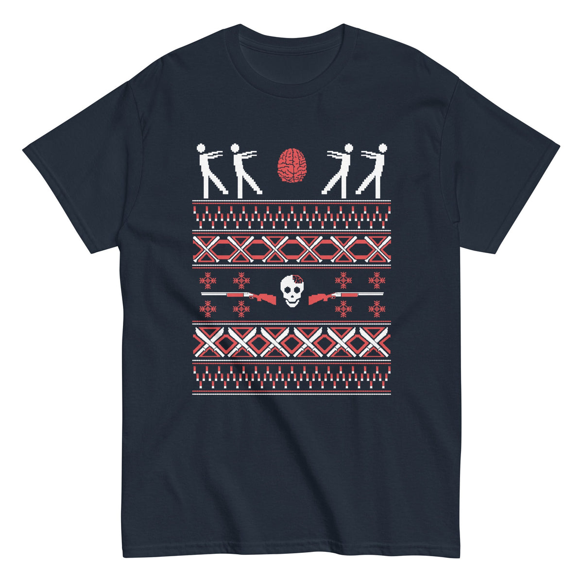 Zombie Christmas Sweater Men's Classic Tee product image 2