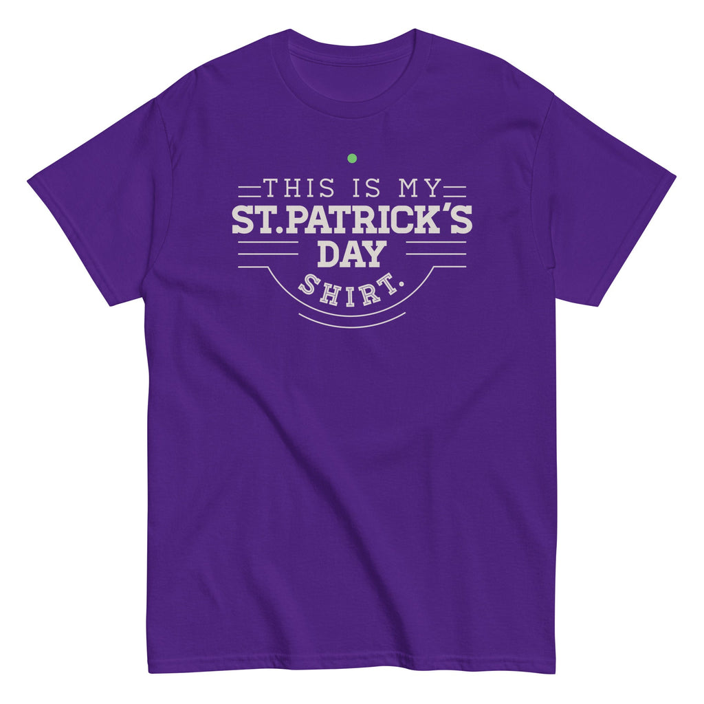 This Is My St. Patrick's Day Shirt Men's Classic Tee product image 4