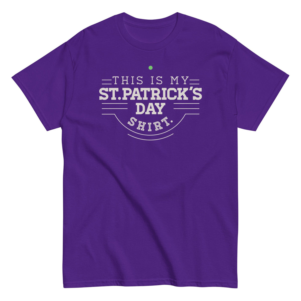 This Is My St. Patrick's Day Shirt Men's Classic Tee product image 4