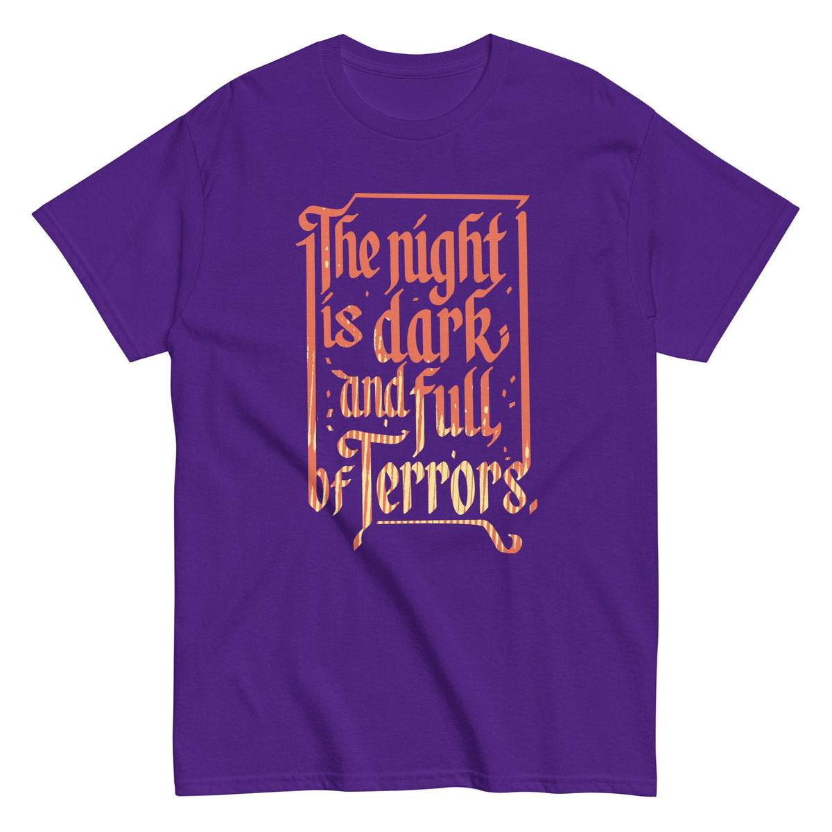 The Night Is Dark And Full Of Terrors Men's Classic Tee product image 3