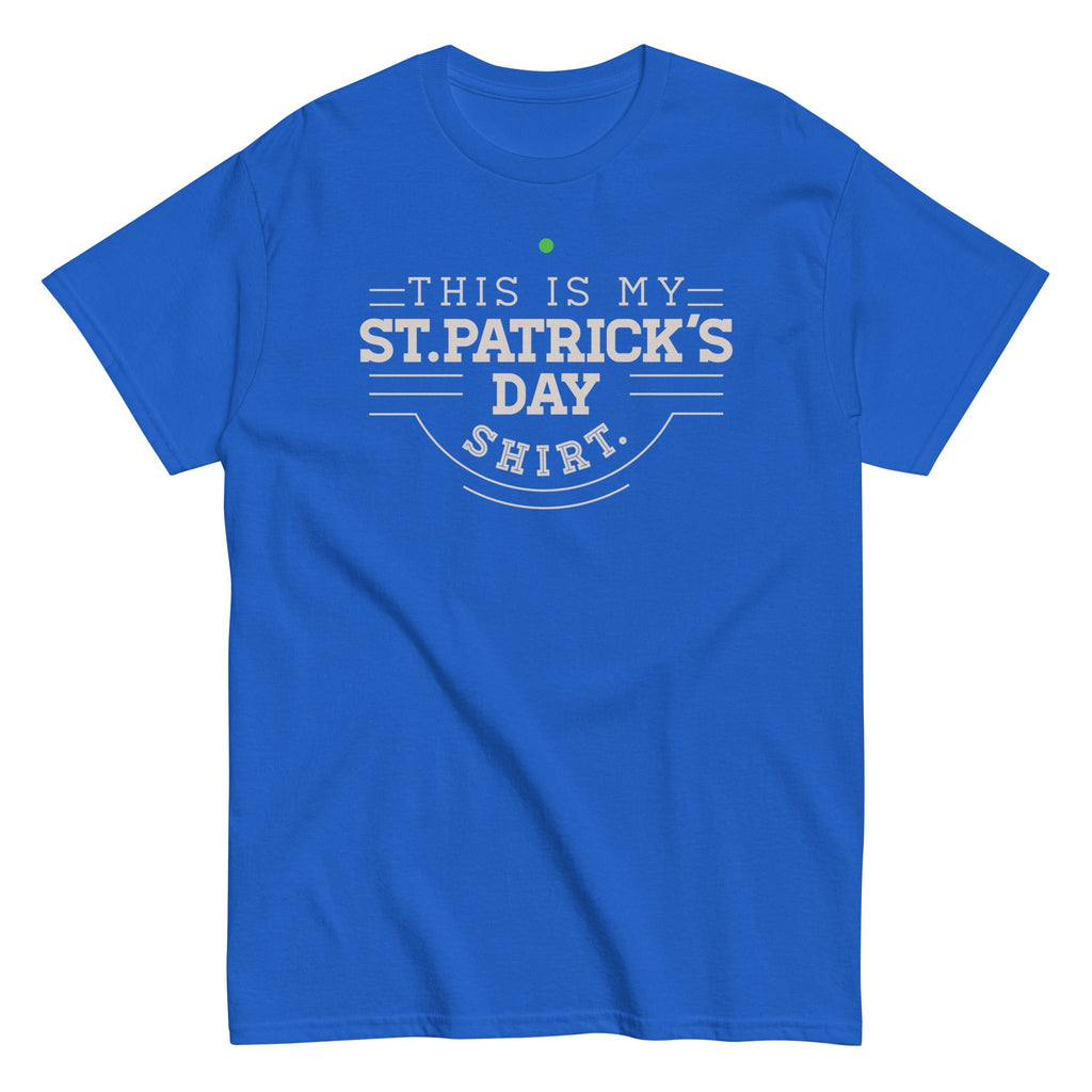 This Is My St. Patrick's Day Shirt Men's Classic Tee product image 5