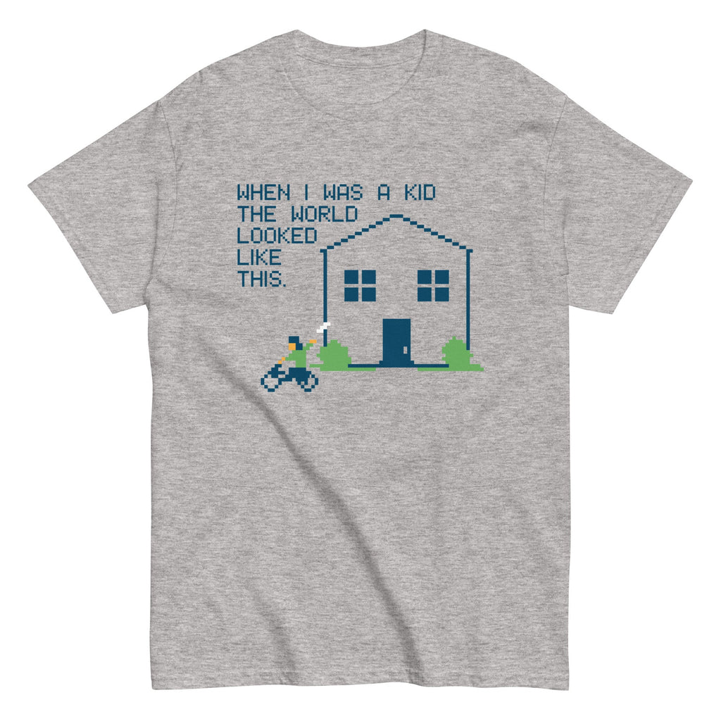 When I Was A Kid The World Men's Classic Tee product image 4