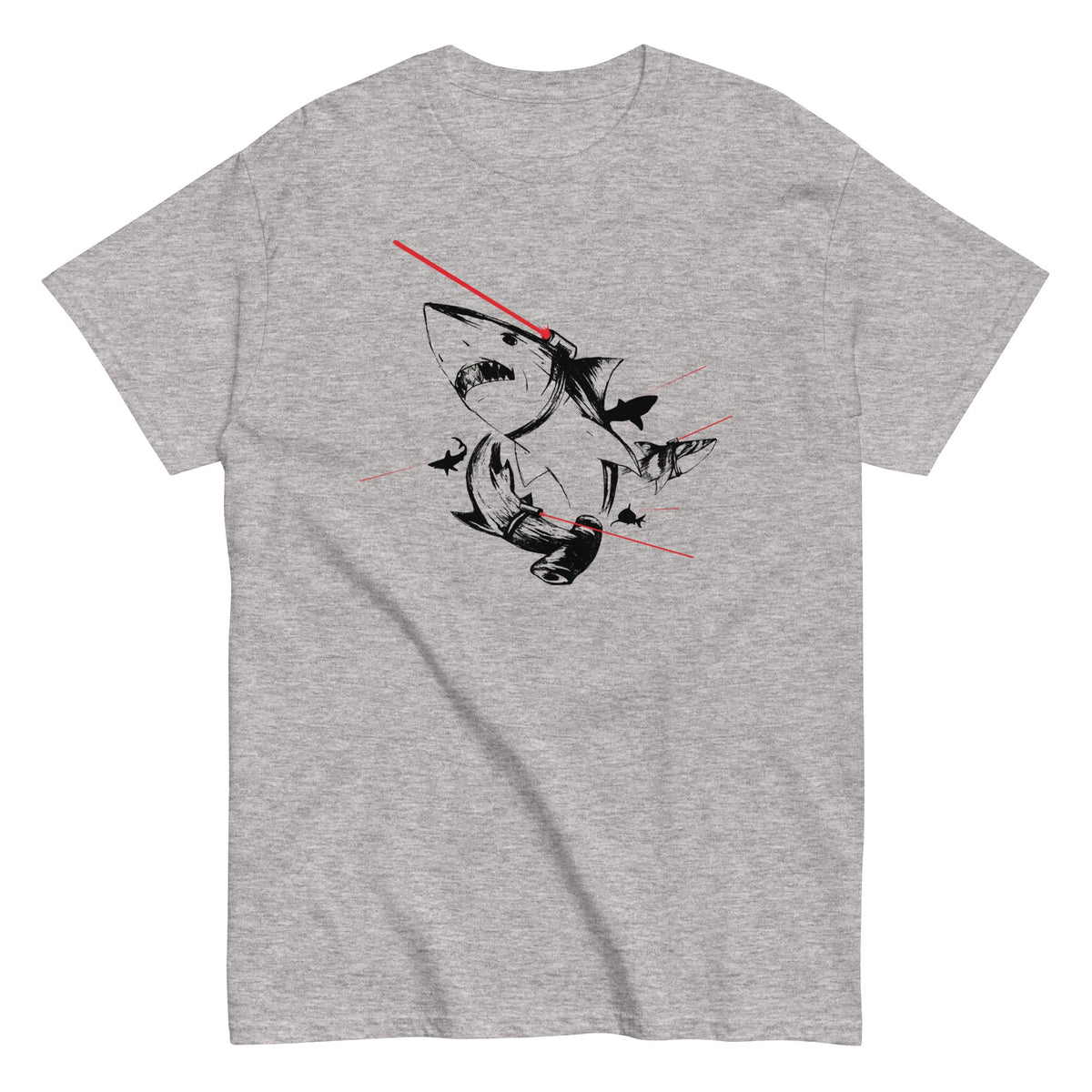 Sharks With Lasers Men's Classic Tee product image 3