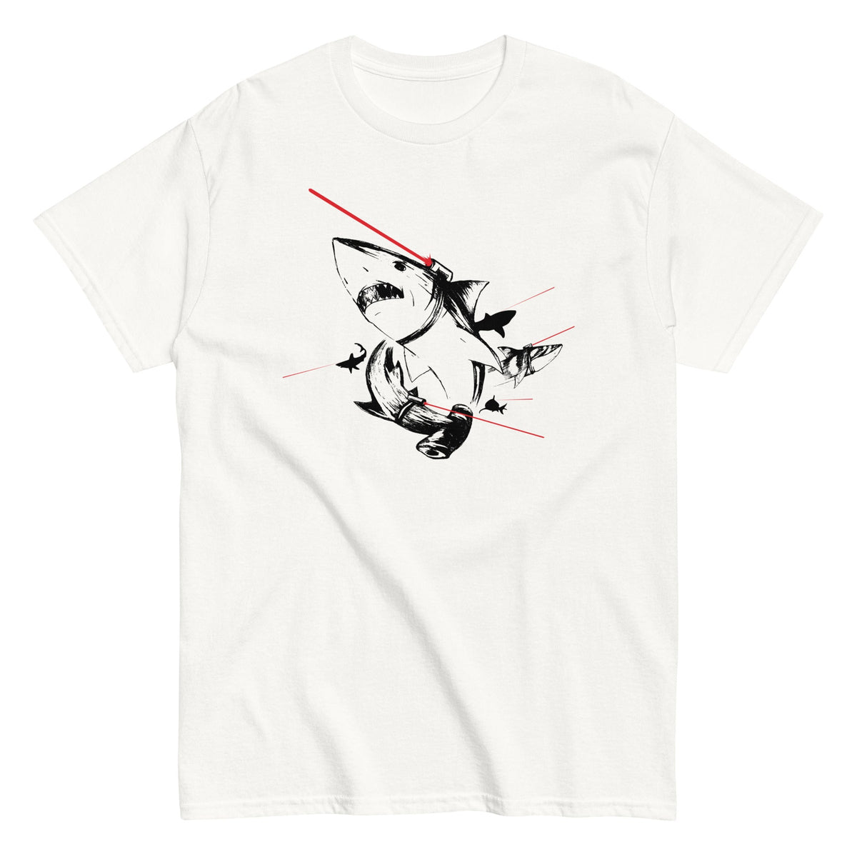 Sharks With Lasers Men's Classic Tee product image 5
