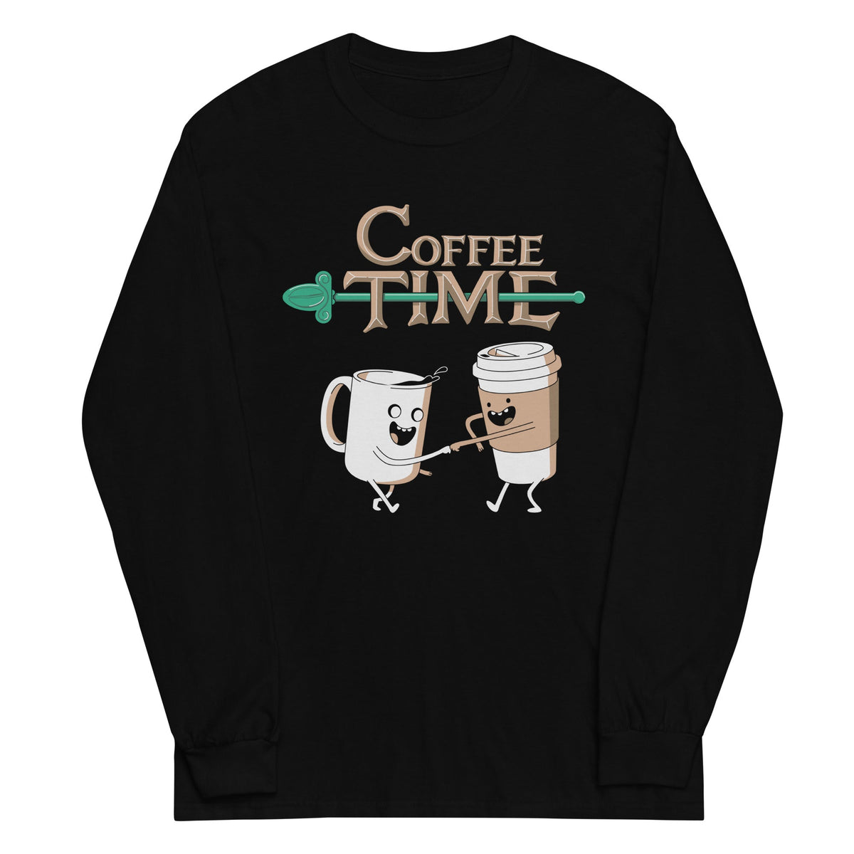 Coffee Time Unisex Long Sleeve Tee product image 2