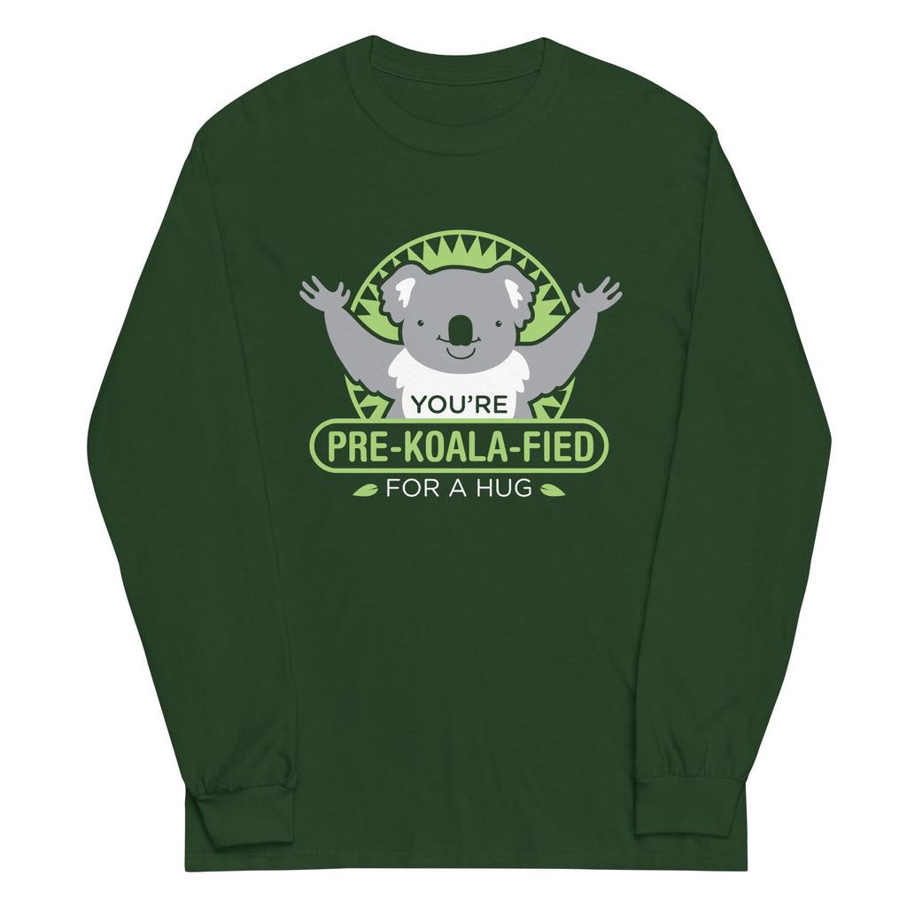 You're Pre-Koala-Fied For A Hug Unisex Long Sleeve Tee product image 4