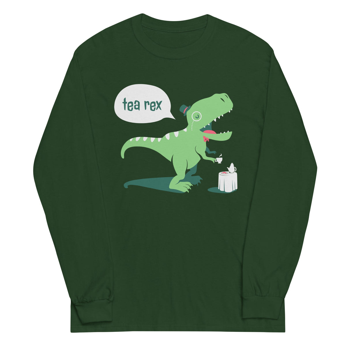 Tea Rex Unisex Long Sleeve Tee product image 1