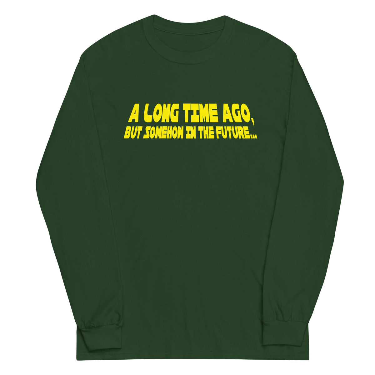 A Long Time Ago, But Somehow In The Future Unisex Sleeve Tee product image 4