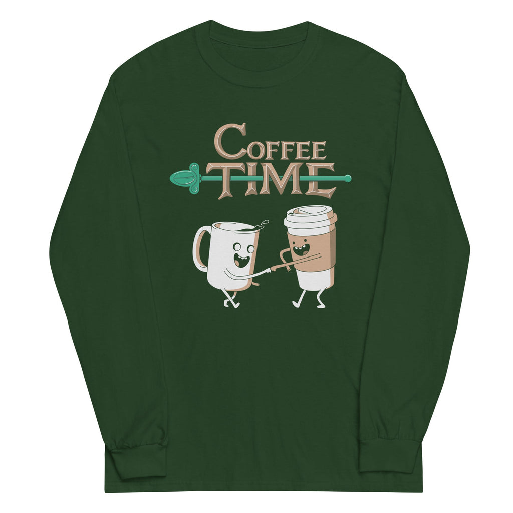 Coffee Time Unisex Long Sleeve Tee product image 3