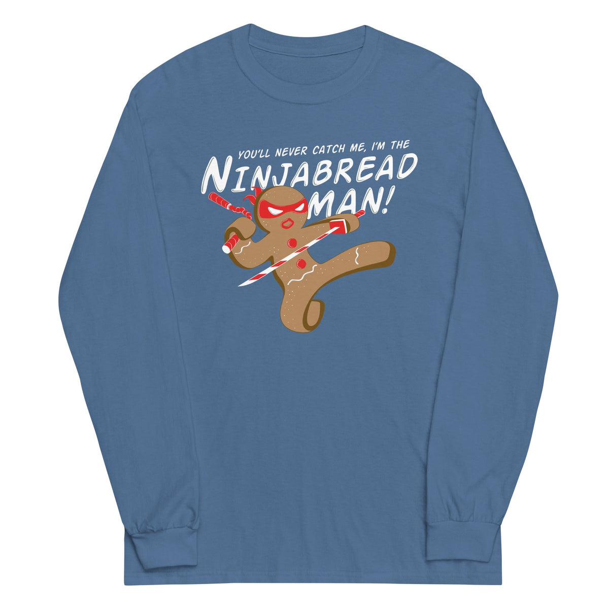 I'm The Ninjabread Man! Unisex Long Sleeve Tee product image 6