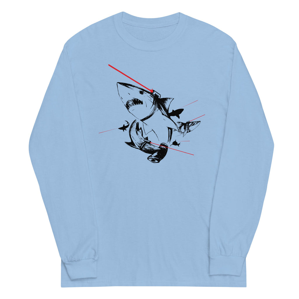 Sharks With Lasers Unisex Long Sleeve Tee product image 1
