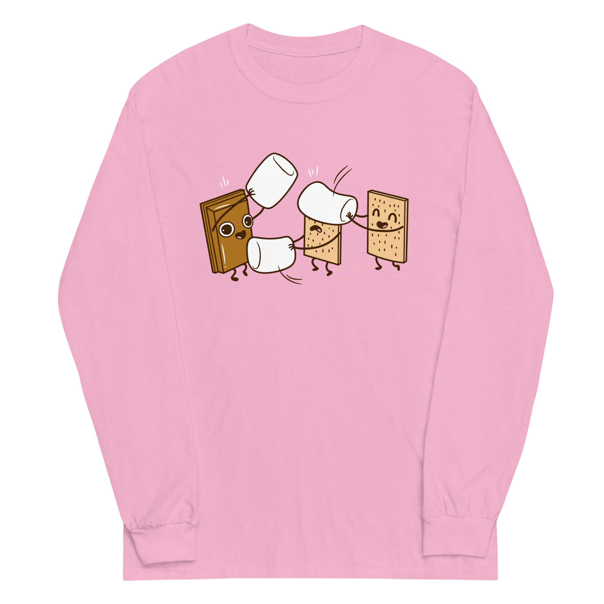 How S'mores Are Made Unisex Long Sleeve Tee product image 6