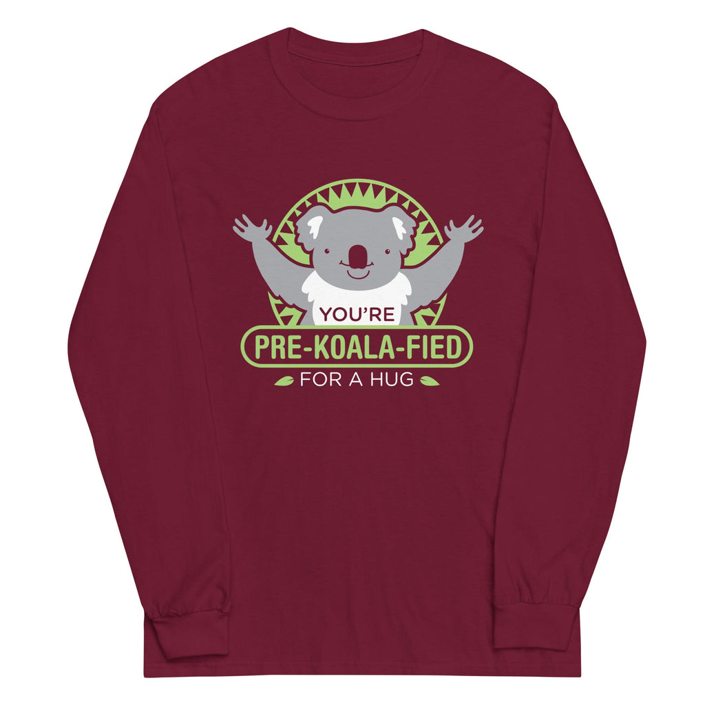 You're Pre-Koala-Fied For A Hug Unisex Long Sleeve Tee product image 3