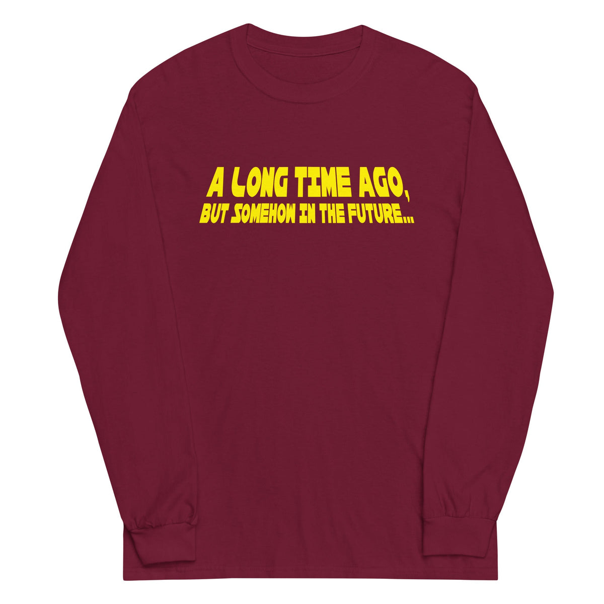 A Long Time Ago, But Somehow In The Future Unisex Sleeve Tee product image 3
