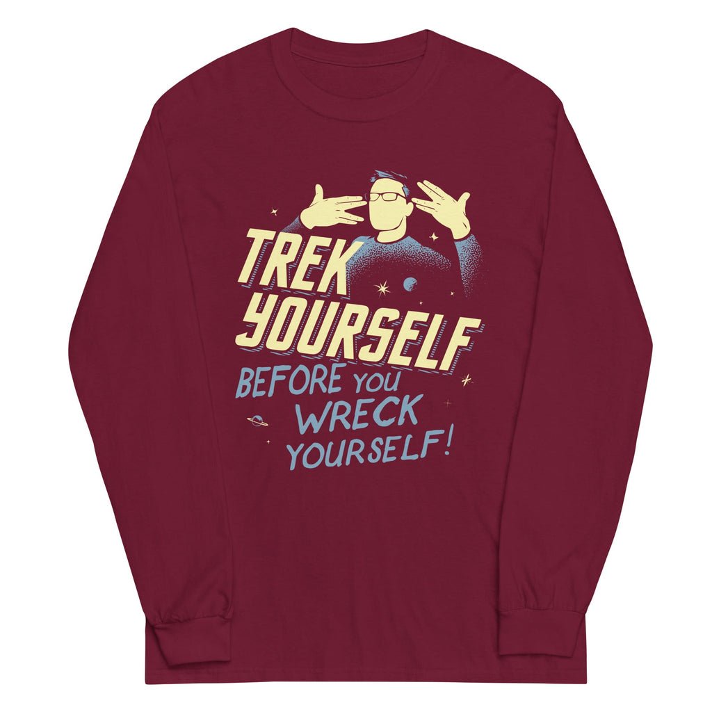 Trek Yourself Before You Wreck Unisex Long Sleeve Tee product image 3