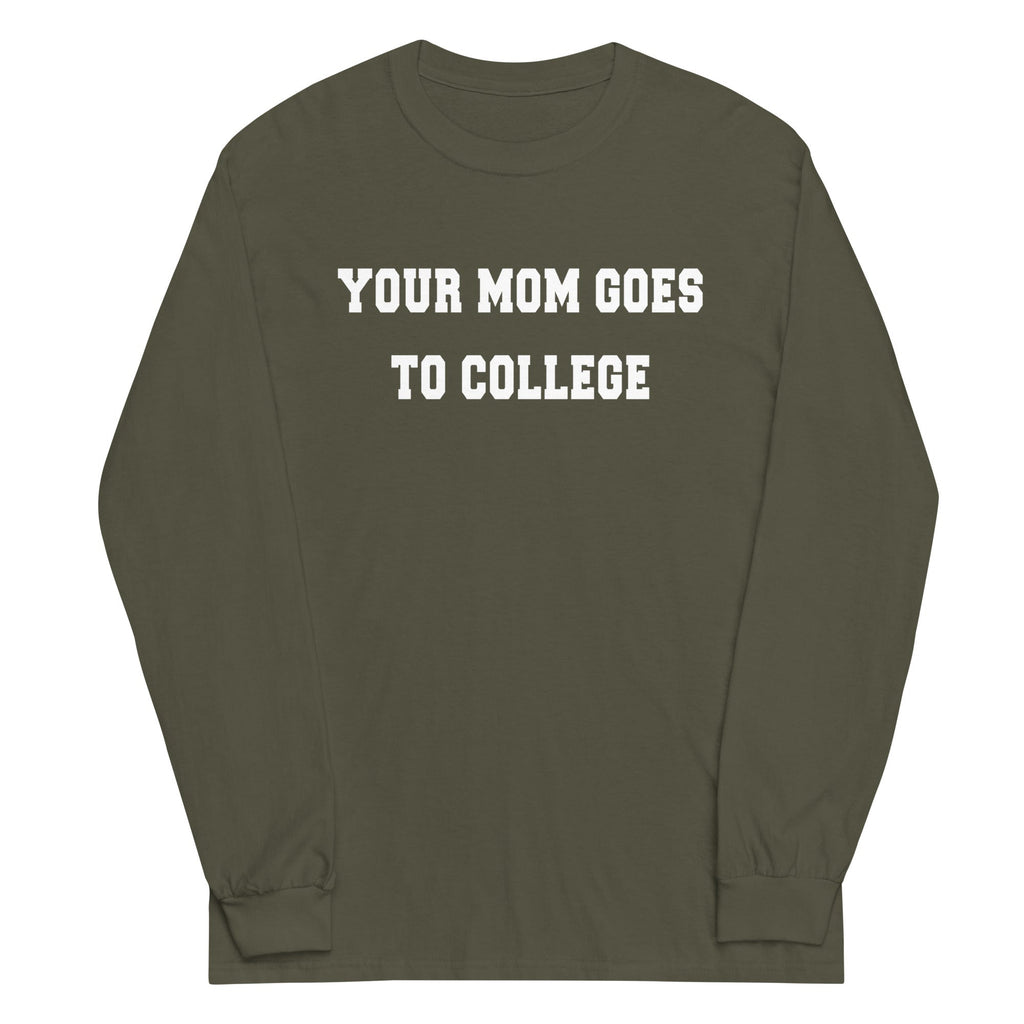 Your Mom Goes To College Unisex Long Sleeve Tee product image 7