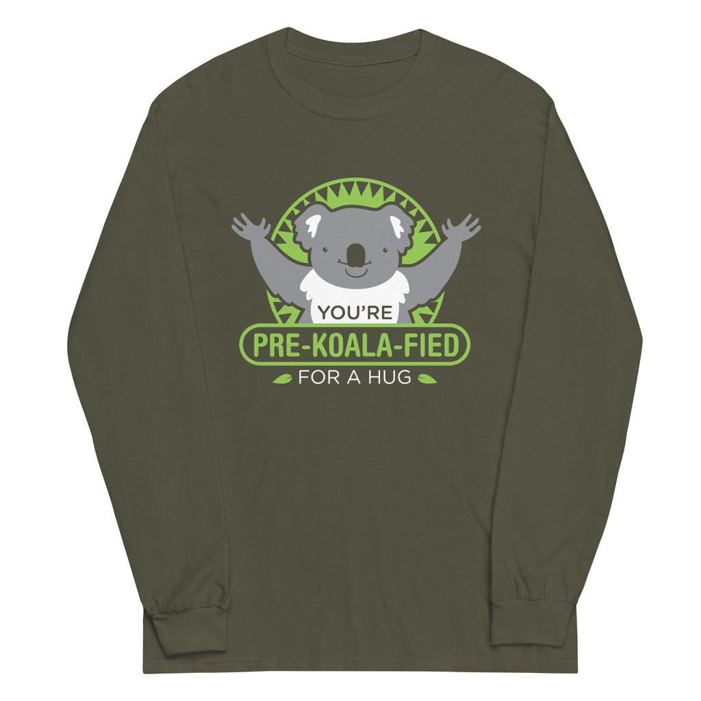 You're Pre-Koala-Fied For A Hug Unisex Long Sleeve Tee product image 5