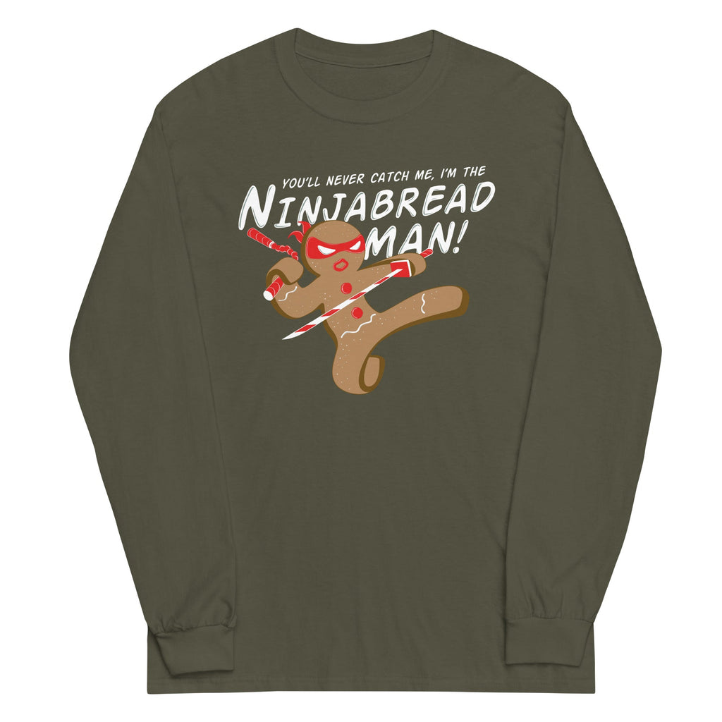 I'm The Ninjabread Man! Unisex Long Sleeve Tee product image 5