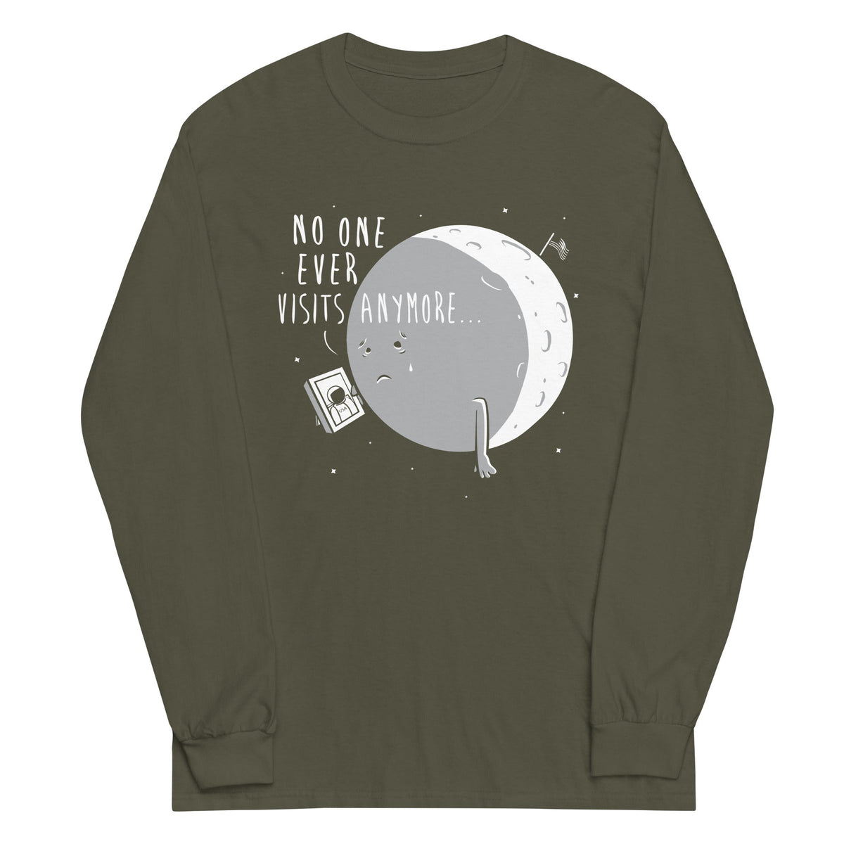 No One Ever Visits Anymore Unisex Long Sleeve Tee product image 5