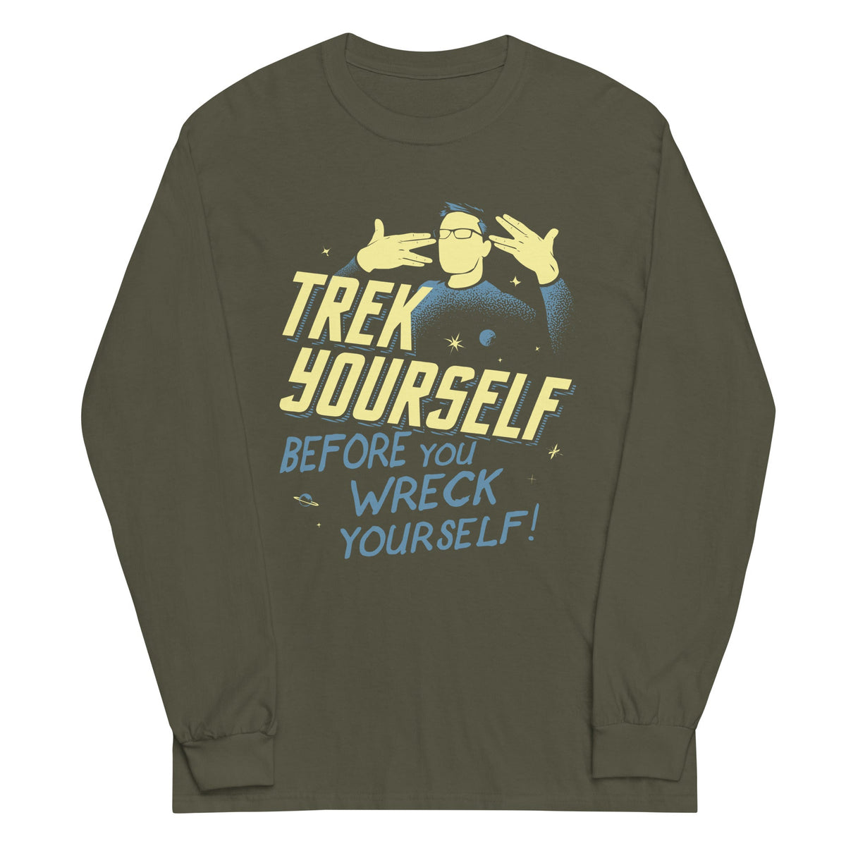Trek Yourself Before You Wreck Unisex Long Sleeve Tee product image 5