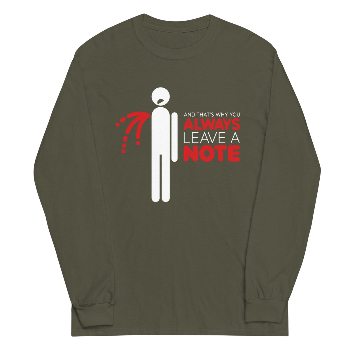 Always Leave A Note Unisex Long Sleeve Tee product image 4