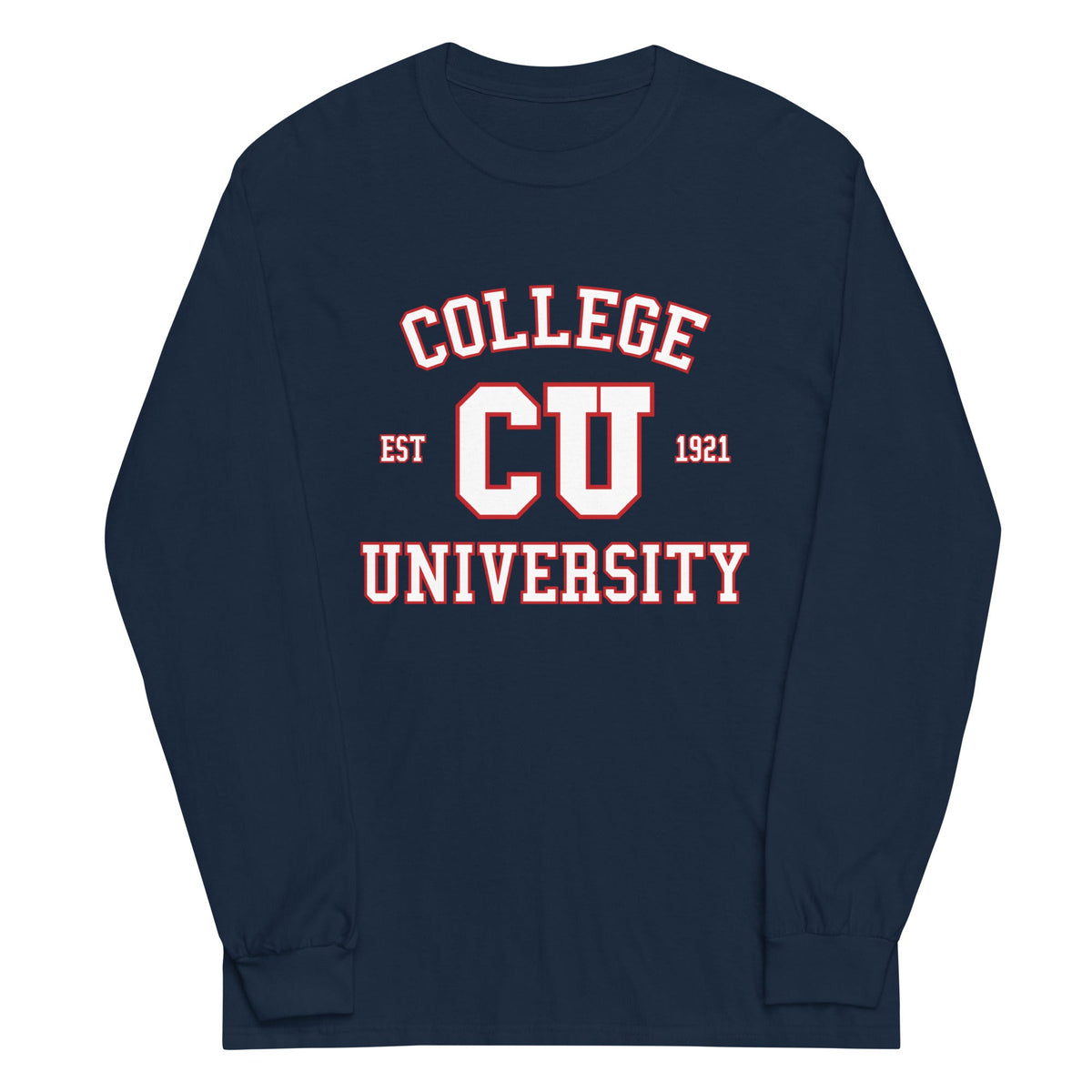 College University Unisex Long Sleeve Tee product image 1