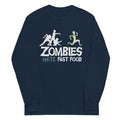 Zombies Hate Fast Food Unisex Long Sleeve Tee product image 1