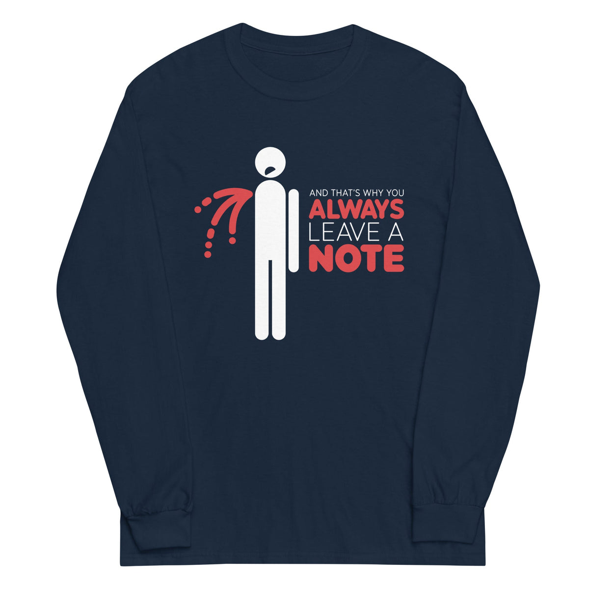Always Leave A Note Unisex Long Sleeve Tee product image 2