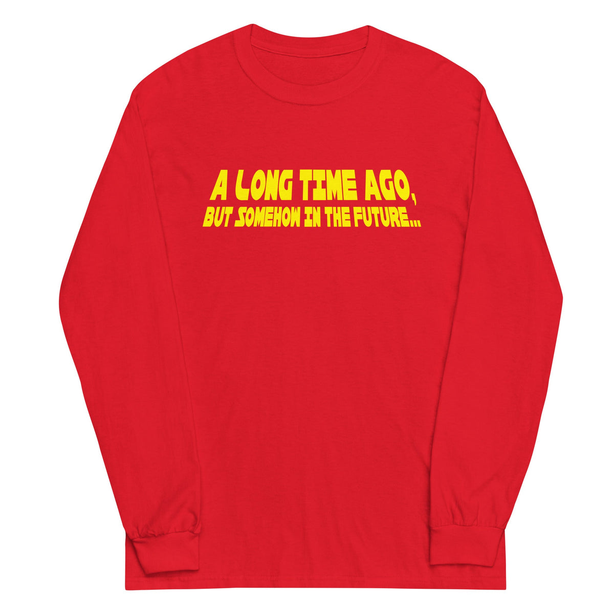 A Long Time Ago, But Somehow In The Future Unisex Sleeve Tee product image 5